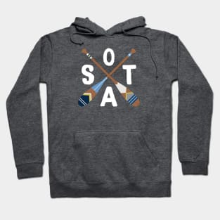 Paddle Minnesota, SOTA Lake Life Painted Oars Hoodie